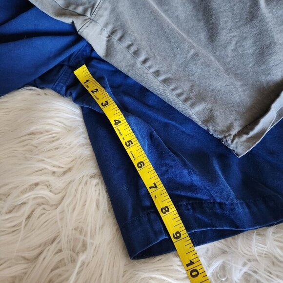 GAP Khaki Shorts Men's 42 Chino Flat Front Cotton Stretch Classic‎ Length 9" - Picture 8 of 11